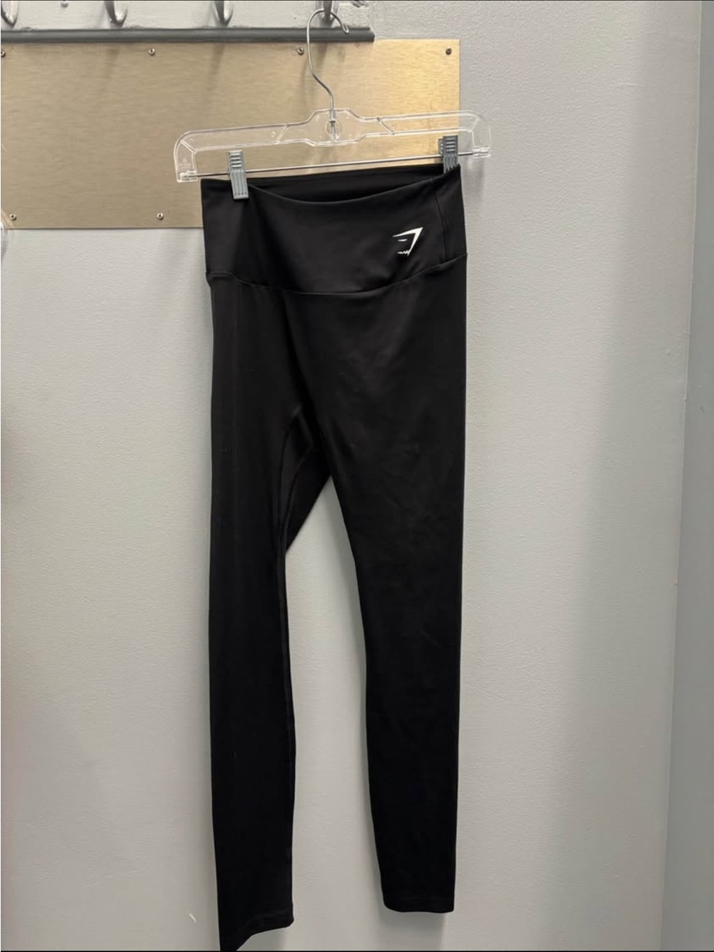 Gymshark Kids Black High-Rise Performance Leggings